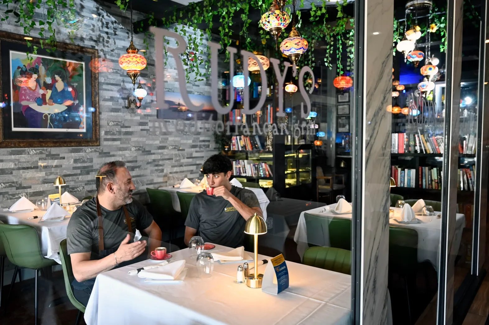 Rustem 'Rudy' Keskin, Owner of Rudy's Mediterranean Grill